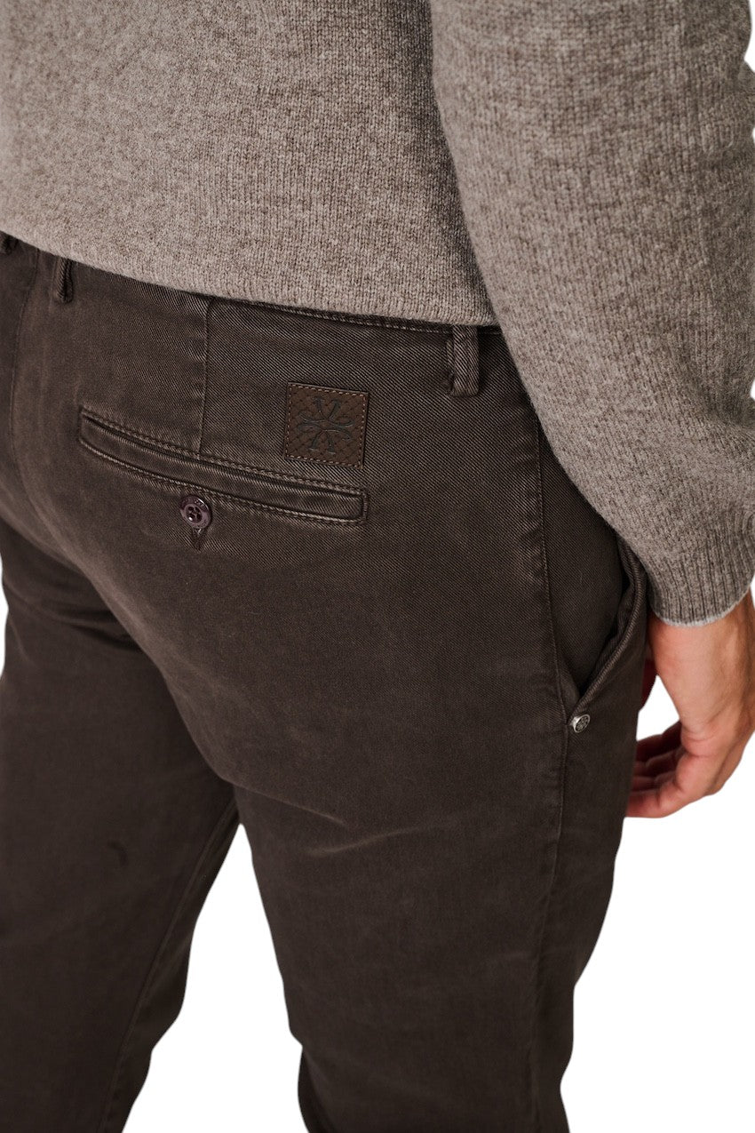 Jacob Cohen Men sportieve broek heren bruin slim fit Bobby JUM_P00001 001 S4216 F44