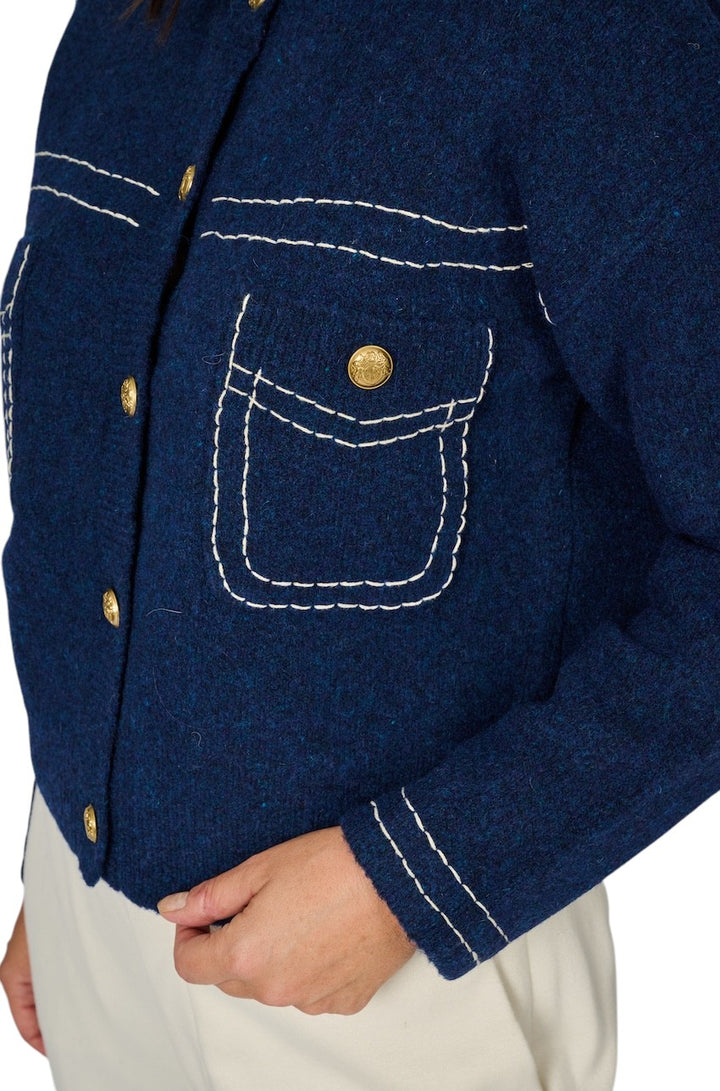 Jeff gilet dames marine GABRIELLE