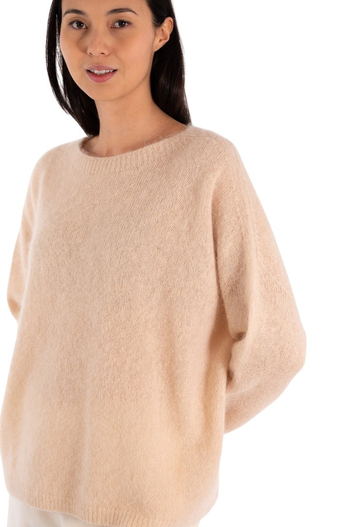 Jeff pullover da donna beige