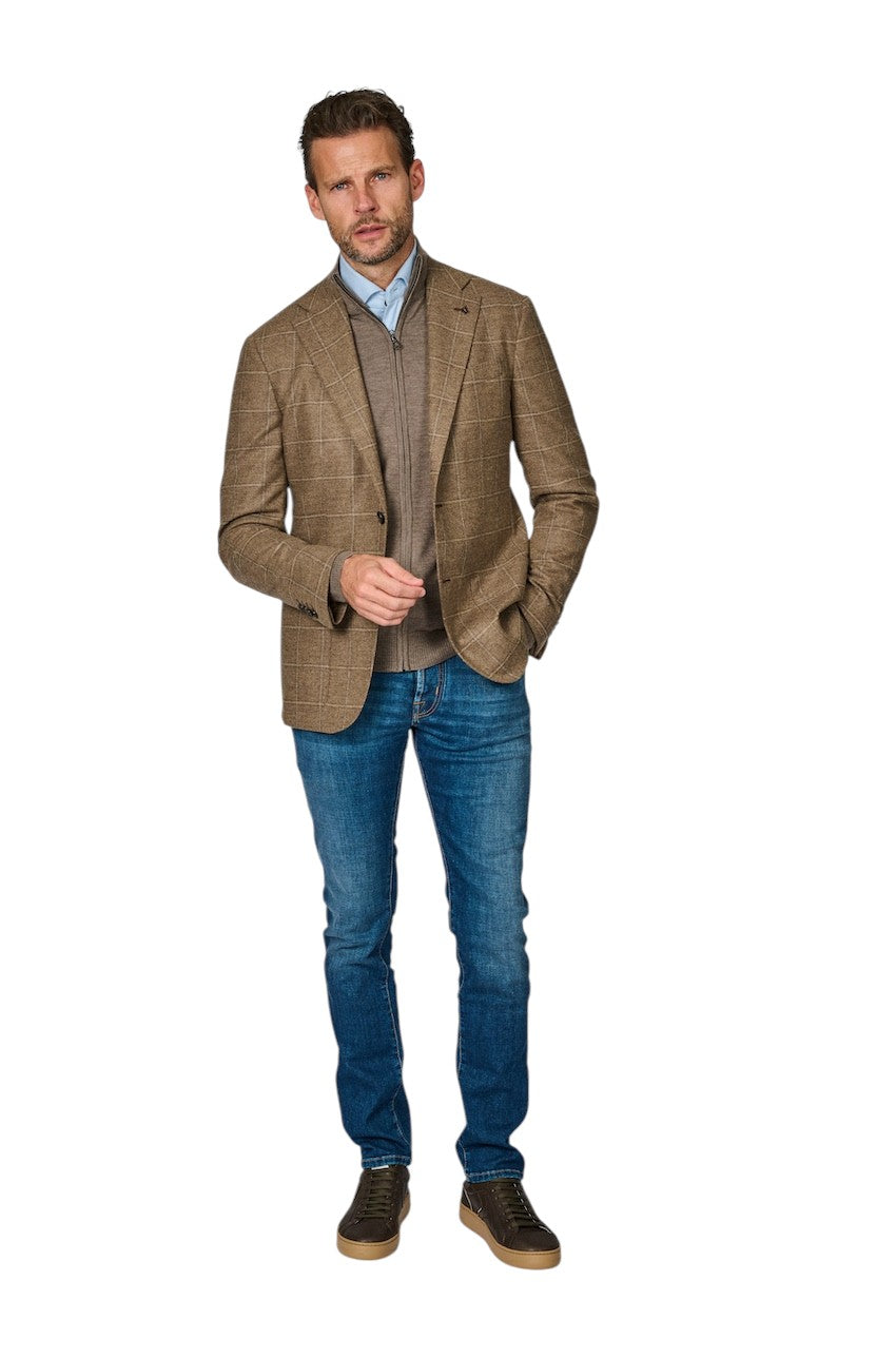 Joop gilet heren bruin DAVIS 10012053 219