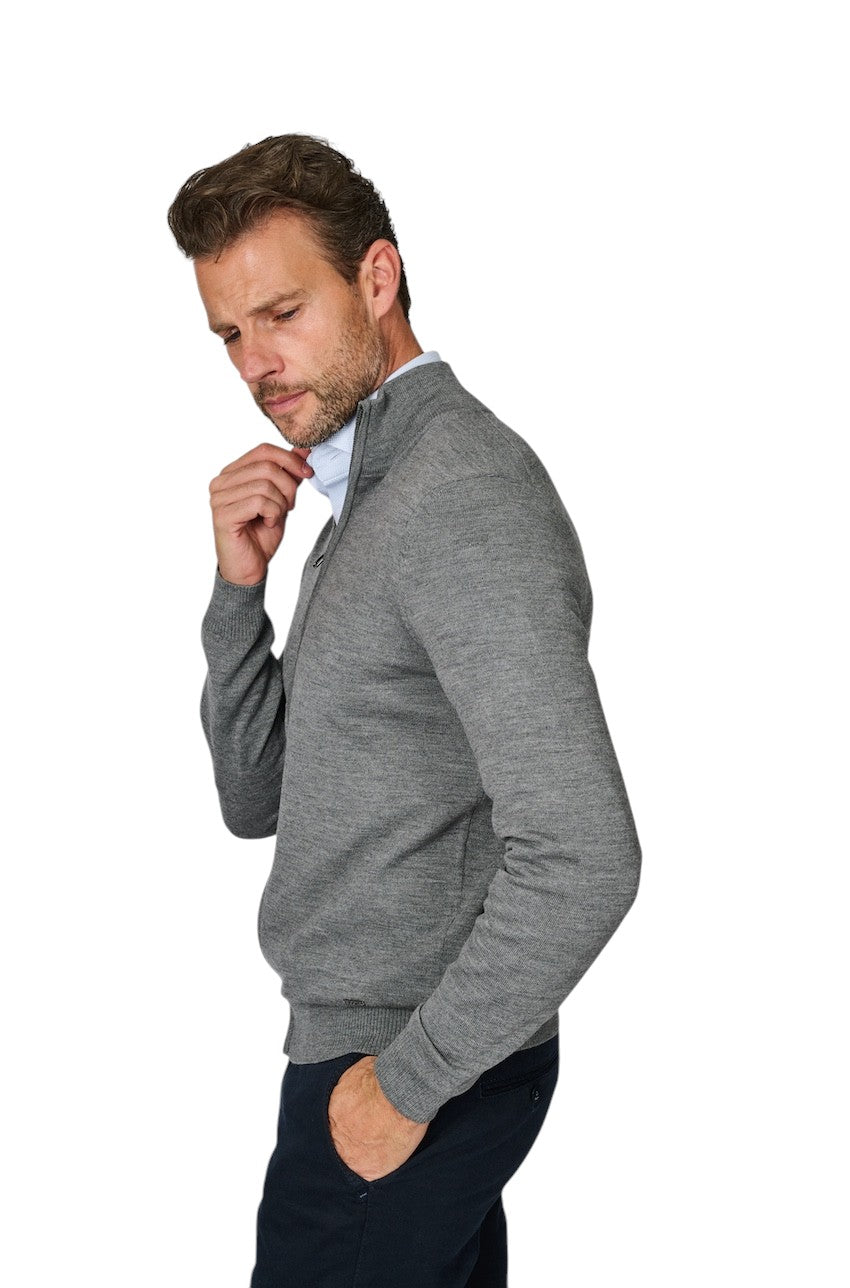 Joop gilet heren grijs DAVIS 10012053 035 DAVIS