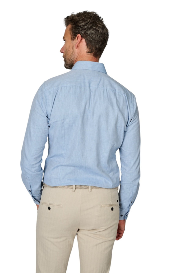 Joop hemd lange mouwen heren blauw PAI 10020518 450