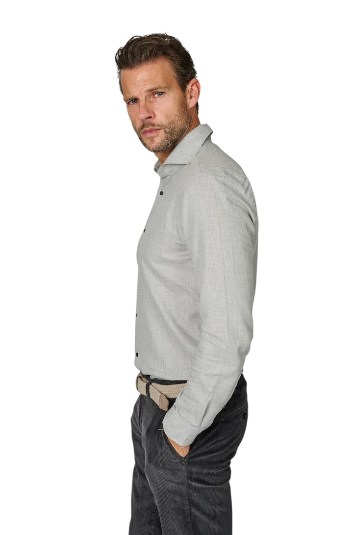 Joop hemd lange mouwen heren zilver PAI 10020518 045