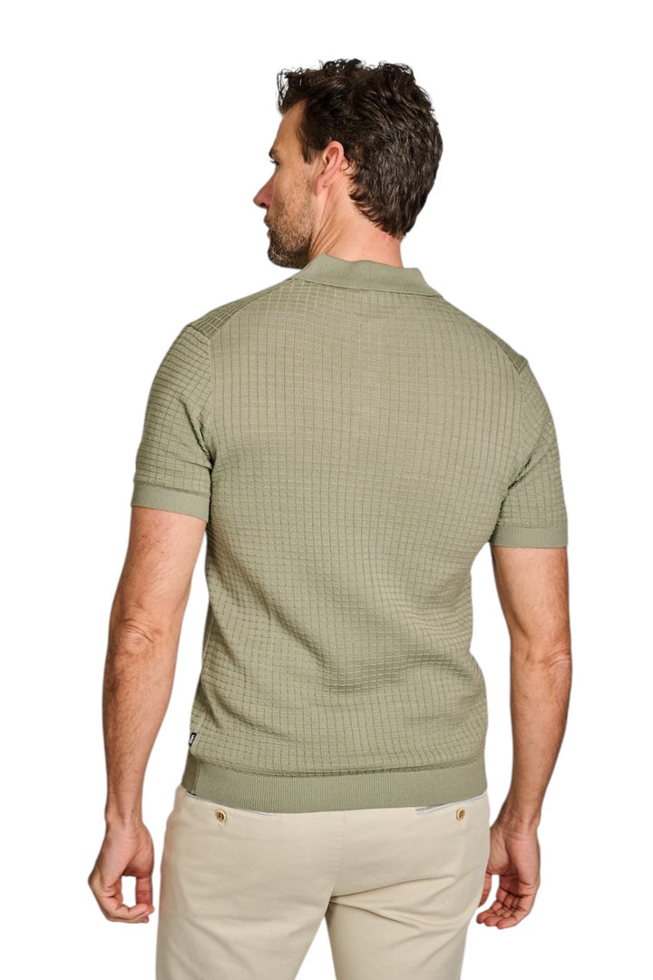 Joop polo shirt korte mouwen heren licht groen Vanceo 10100298 00320