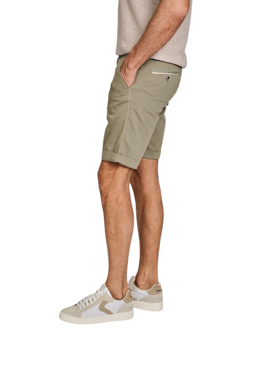 Mason'S Men bermuda heren groen Torino summer 9BE22863N2ME303169