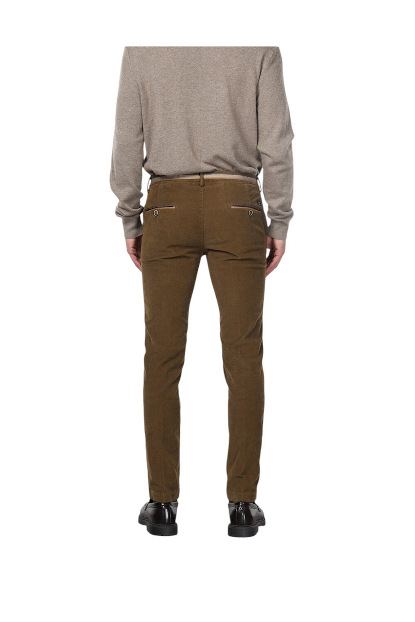 Mason'S Men sportieve broek heren bruin Torino Winter 9PN2R3073N1VBE014289