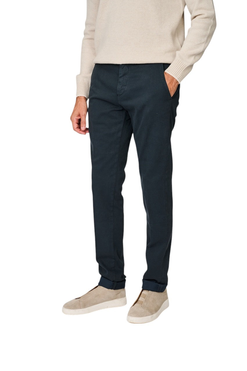 Mason'S Hombres Pantalones deportivos para hombre azul marino Torino Elegance