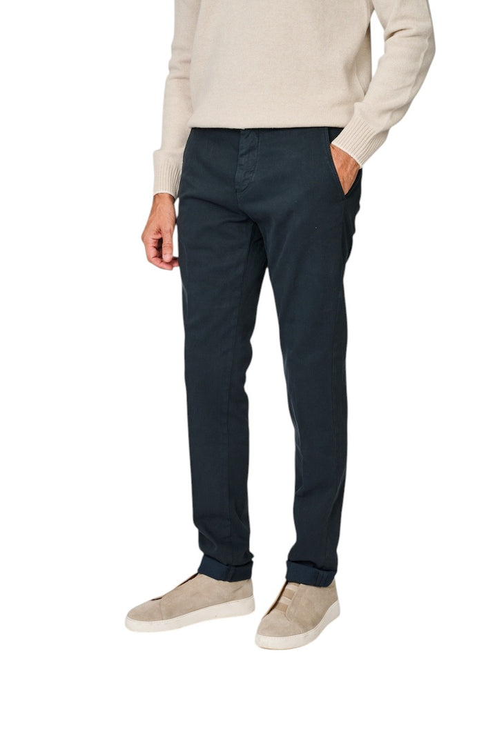 Mason'S Hombres Pantalones deportivos para hombre azul marino Torino Elegance