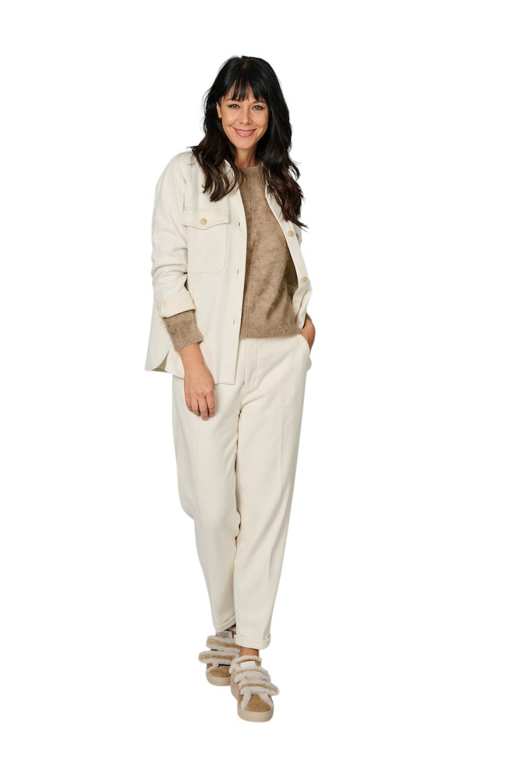 Mason'S Women blouse long sleeves women's ecru