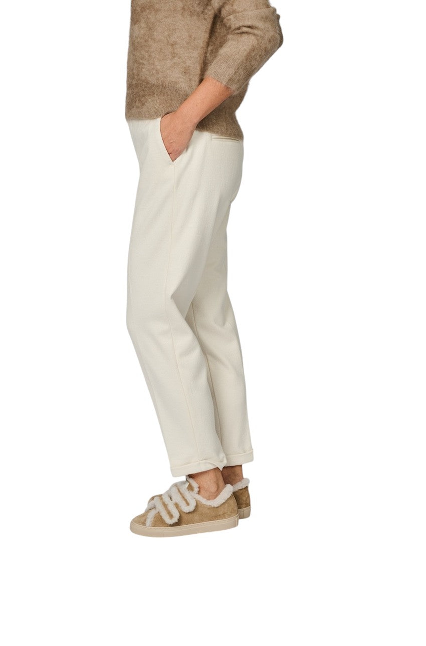 Mason'S Women broek dames ecru New York cozy 4PNT3L520 JERT217 161