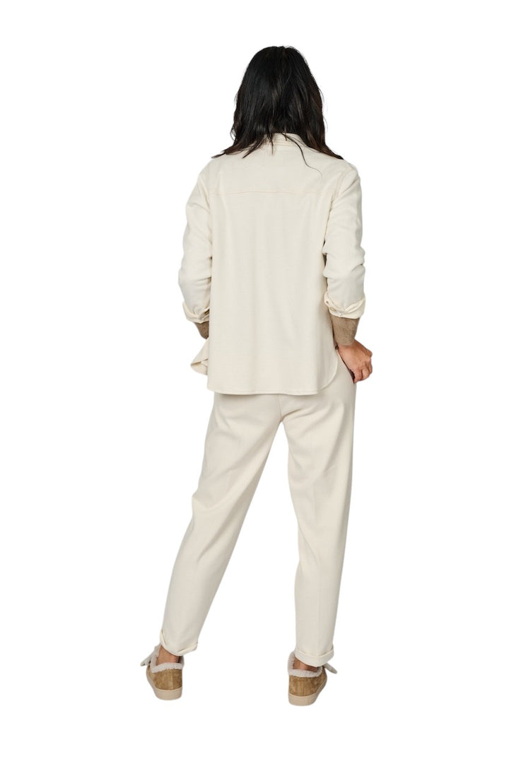 Mason'S Women broek dames ecru New York cozy 4PNT3L520 JERT217 161