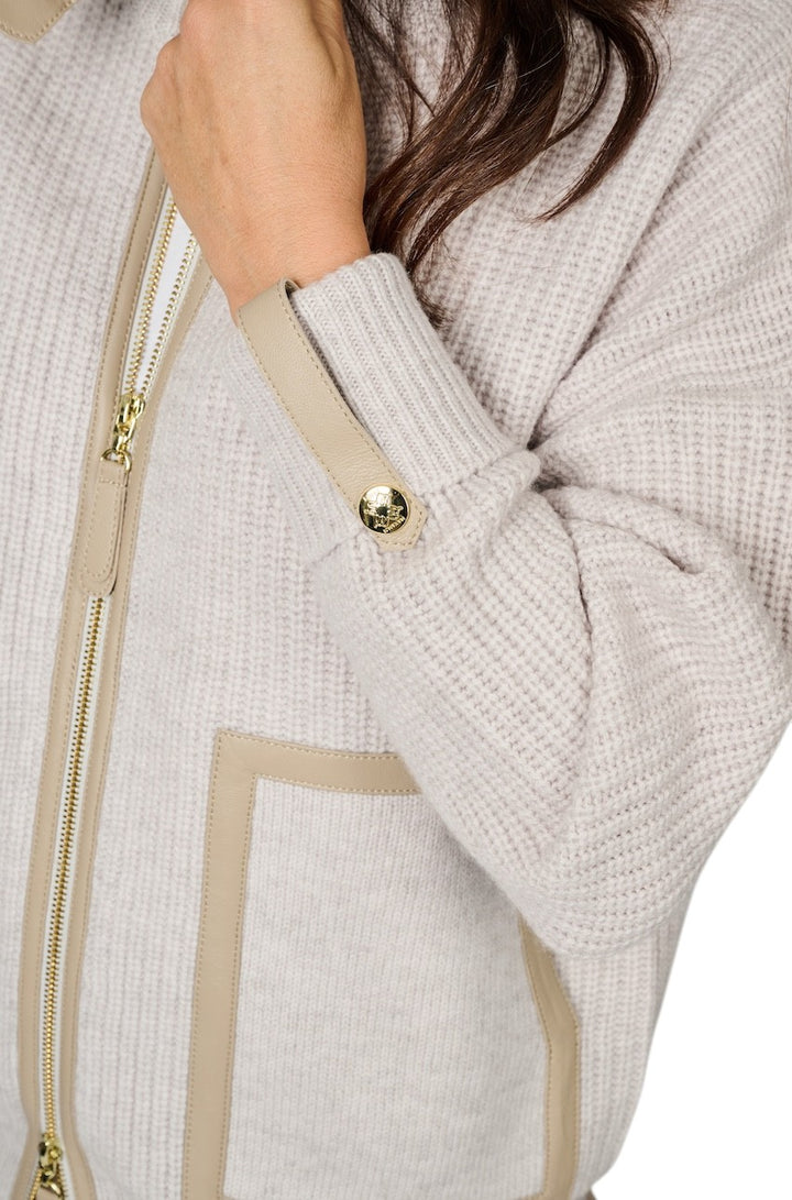 Max&Moi gilet dames grijs GELAIA