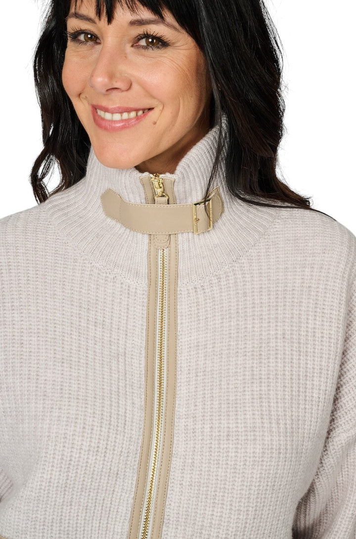Max&Moi gilet dames grijs GELAIA