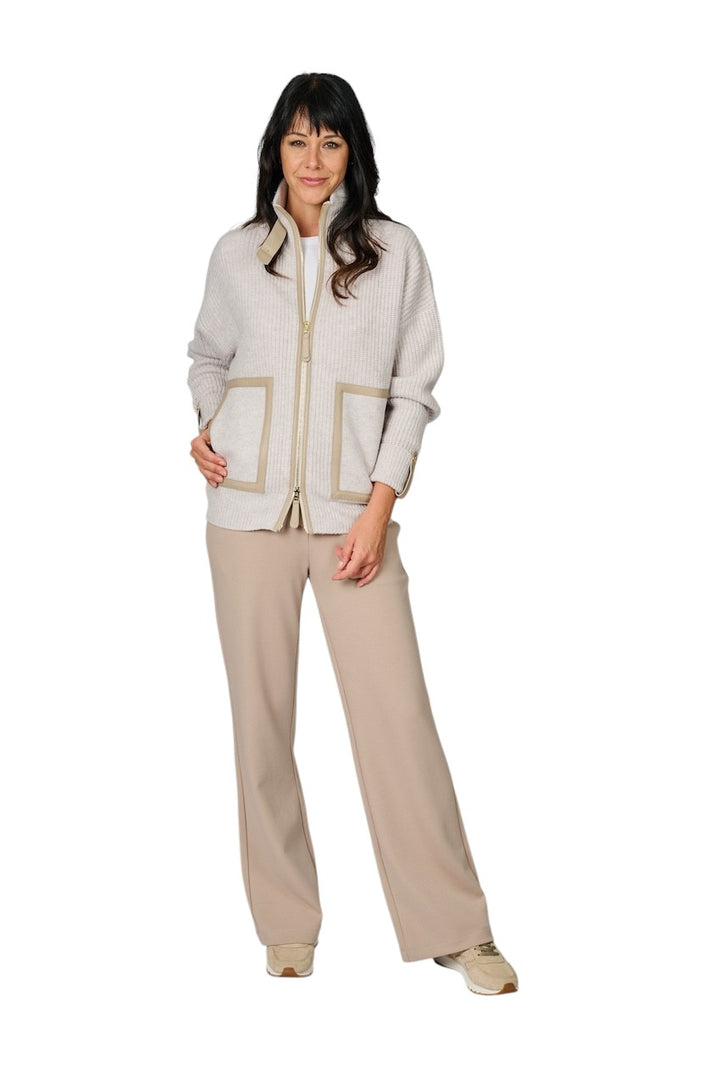 Max&Moi gilet dames grijs GELAIA