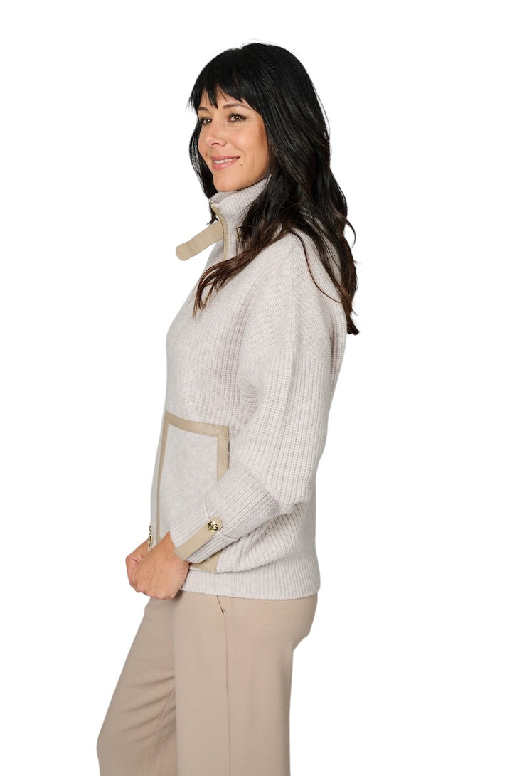 Max&Moi gilet dames grijs GELAIA