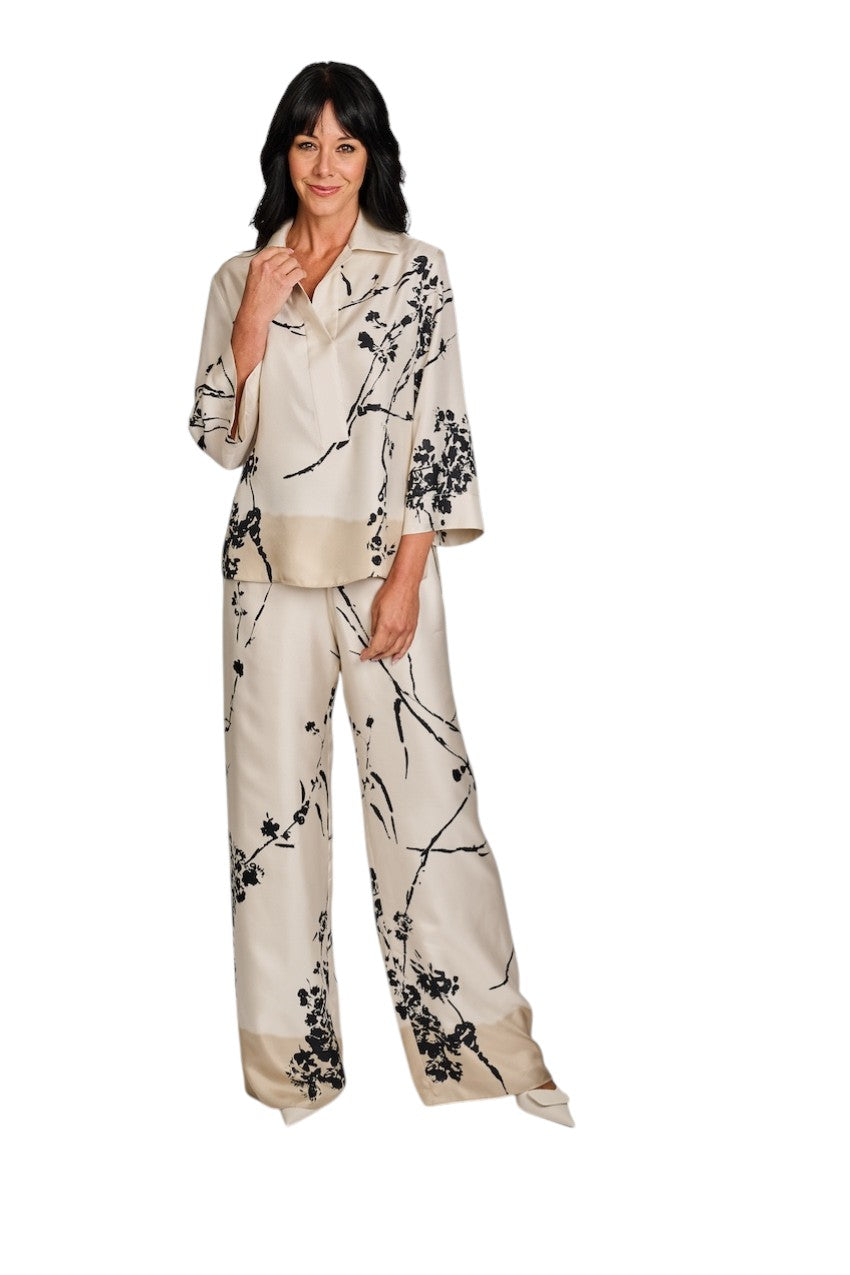 Natan Collection blouse dames ecru EZOLA-JAAP27-102