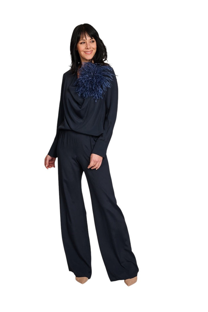 Natan Collection blouse dames marine ETOILE-J5CES01 140