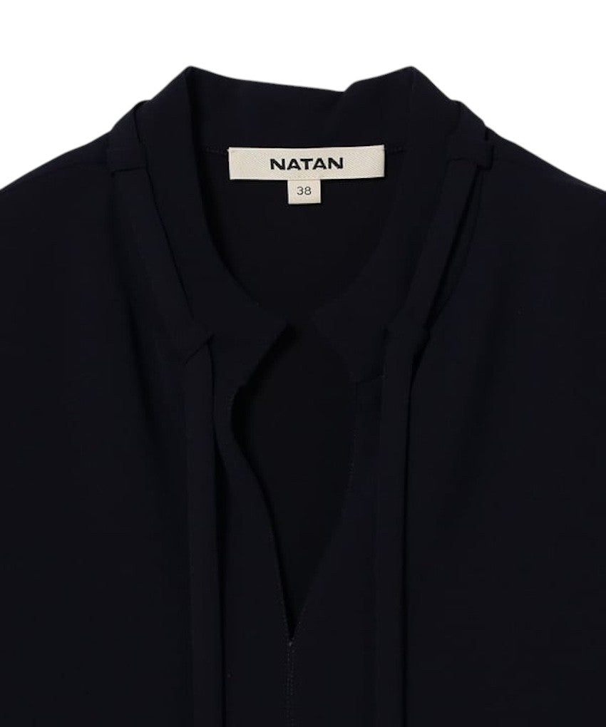 Natan Collection blouse lange mouwen dames marine DAX-N6NJ03 140
