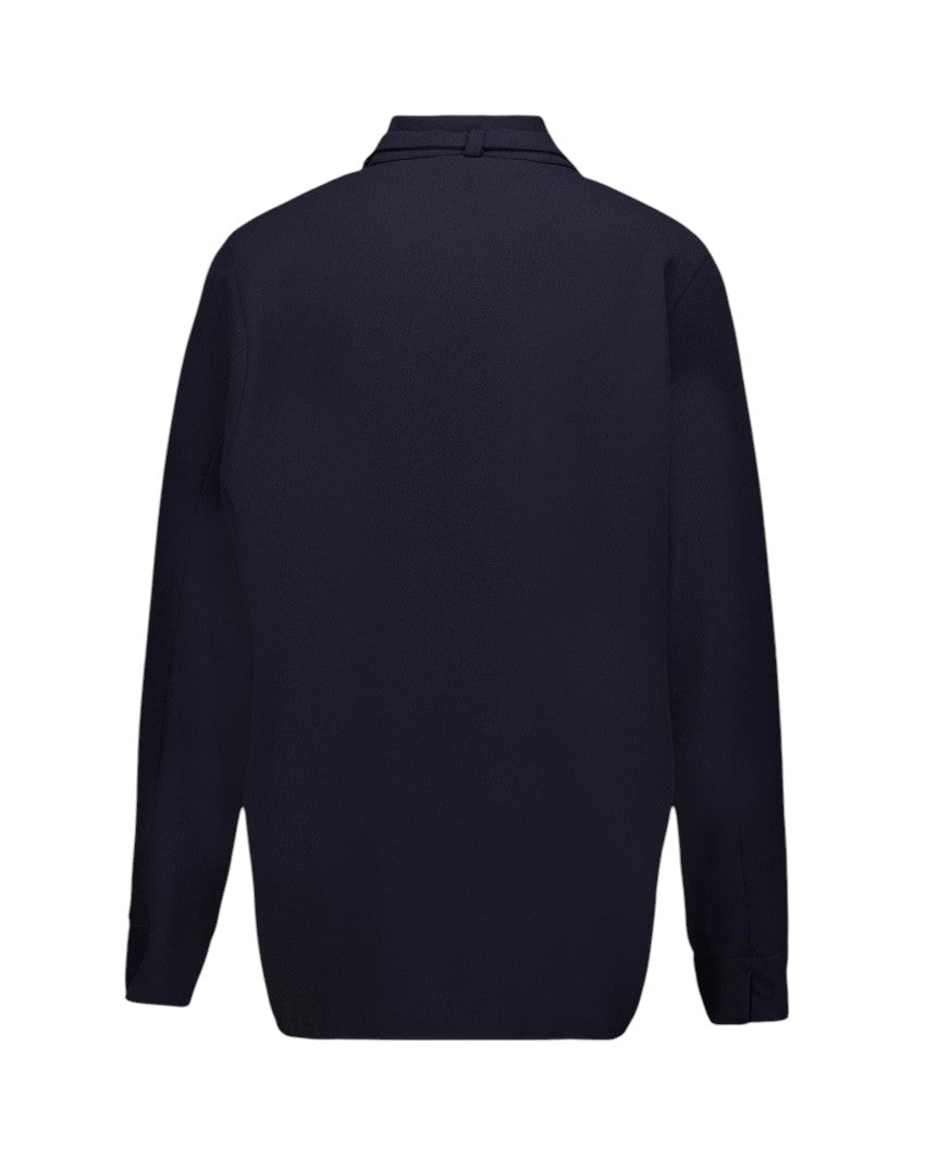 Natan Collection blouse lange mouwen dames marine DAX-N6NJ03 140