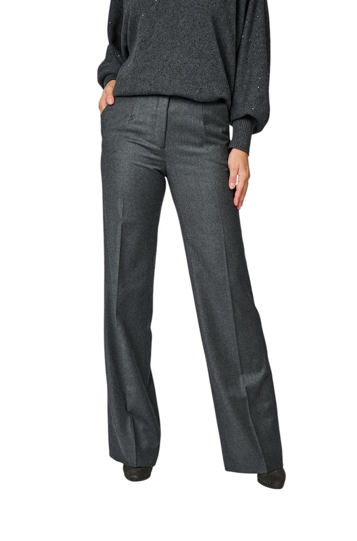 Natan Collection broek dames anthraciet DUO-N2BG05 178