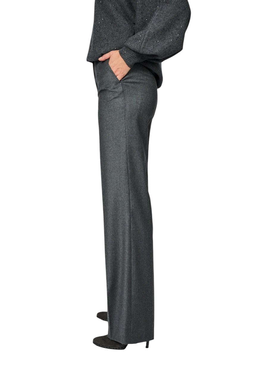Natan Collection broek dames anthraciet DUO-N2BG05 178