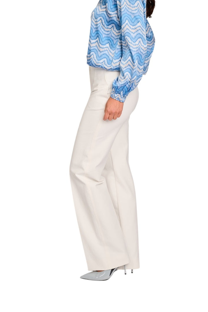 Natan Collection broek dames ecru CATHY-N8P0N01 102