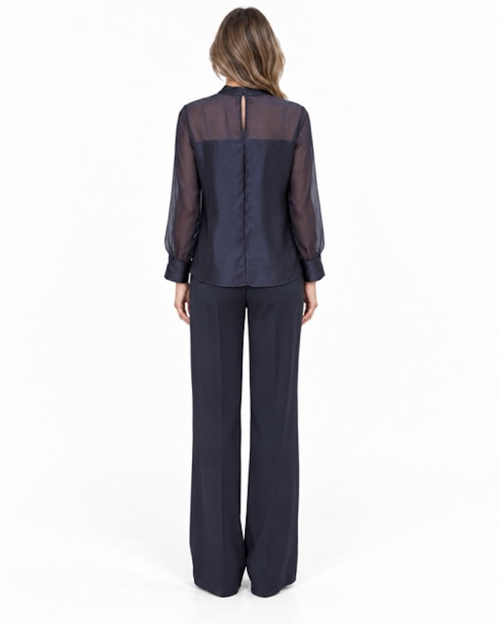 Natan Collection broek dames marine FANCY-N6NJ03 140
