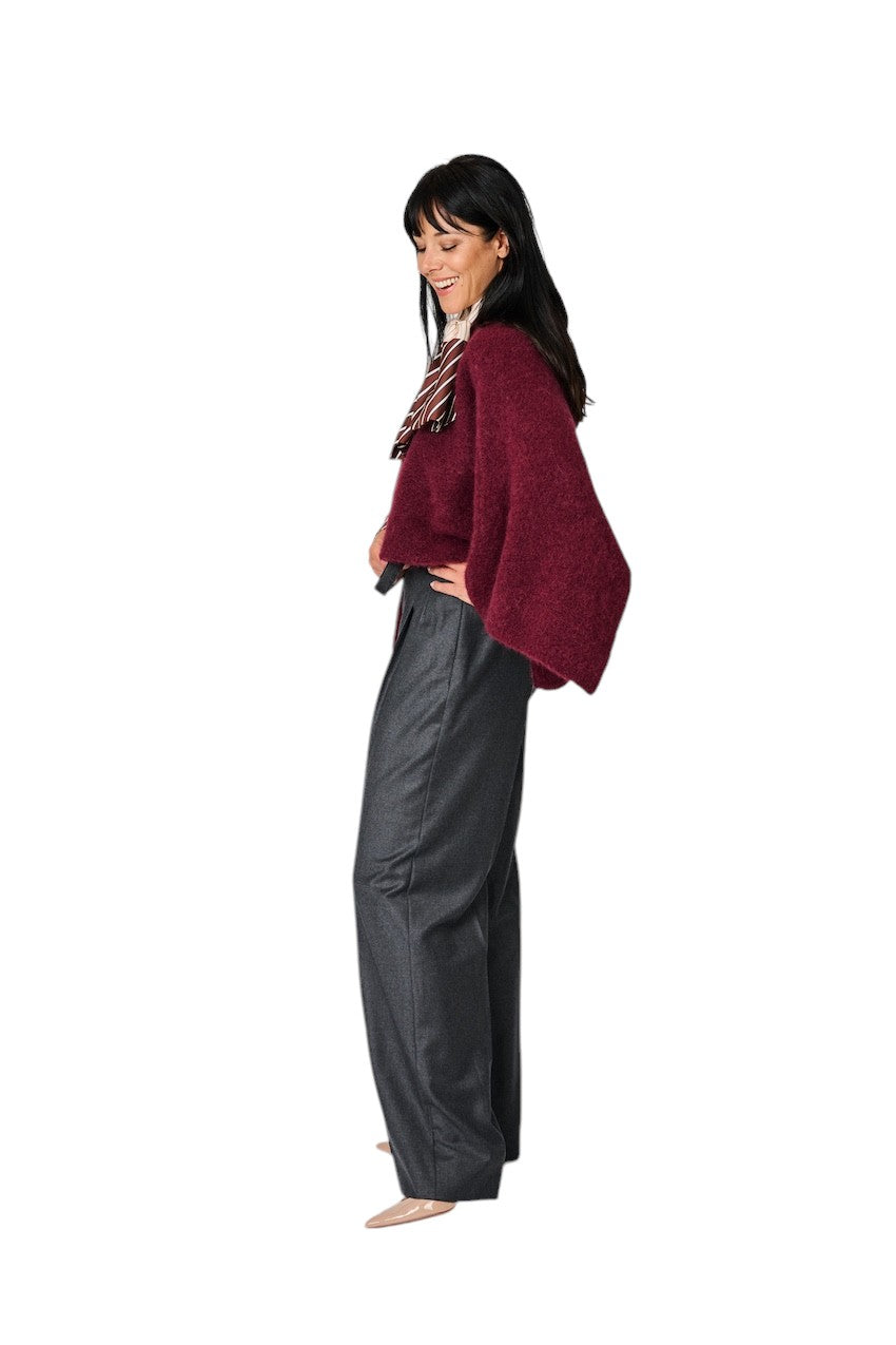 Natan Collection cape dames bordeaux OXANA-ALPAMIX 123