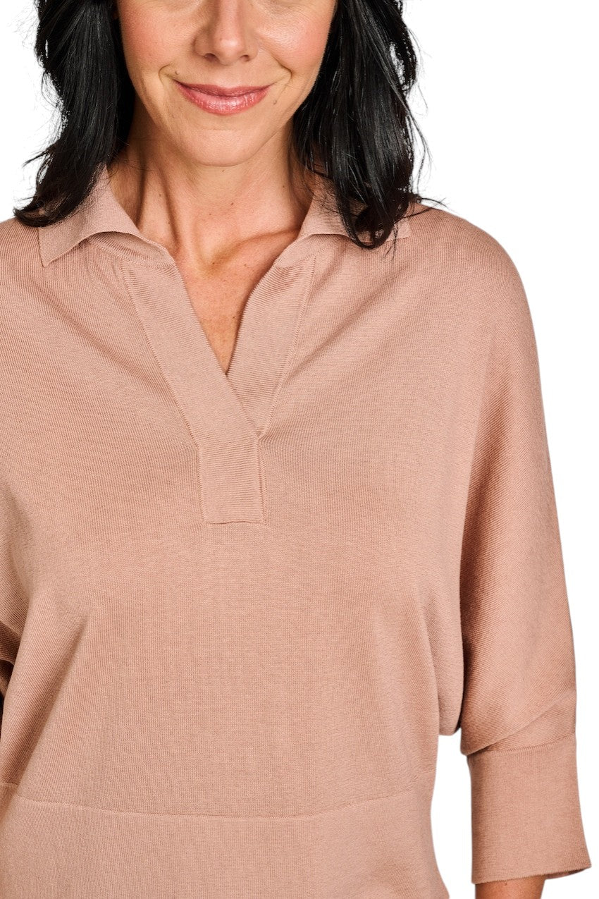 Natan Collection pull trui dames poeder NAYMA-SILCO-343