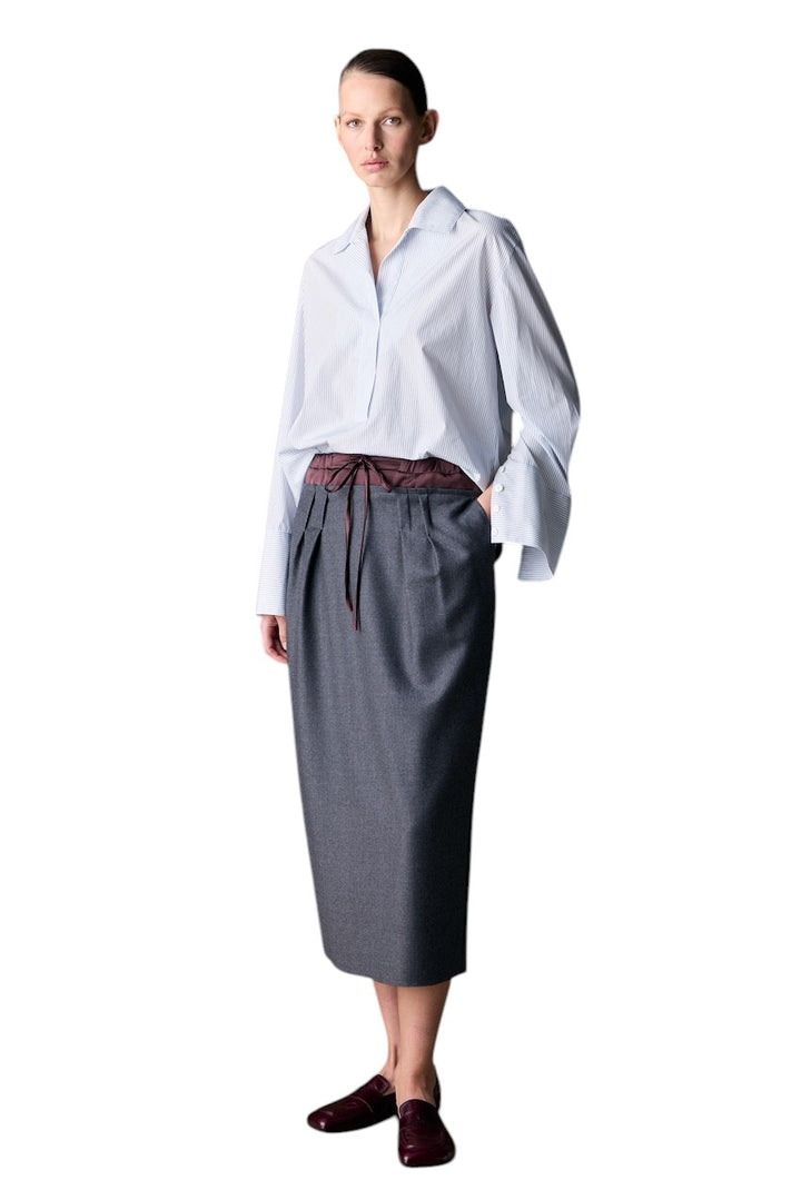 Natan Collection jupe femme grise FRANCE-JTBT02 310