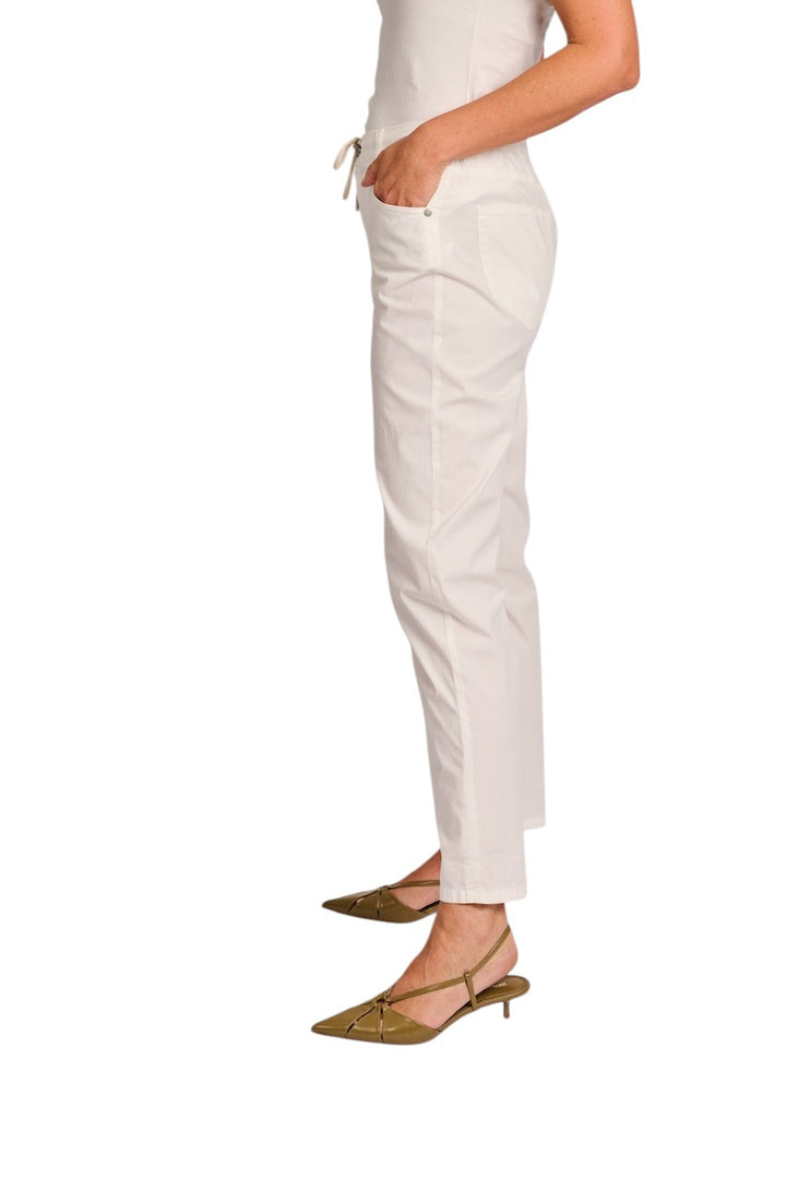 Panicale Cashmere broek dames ecru D360001PA-36D14A 0200
