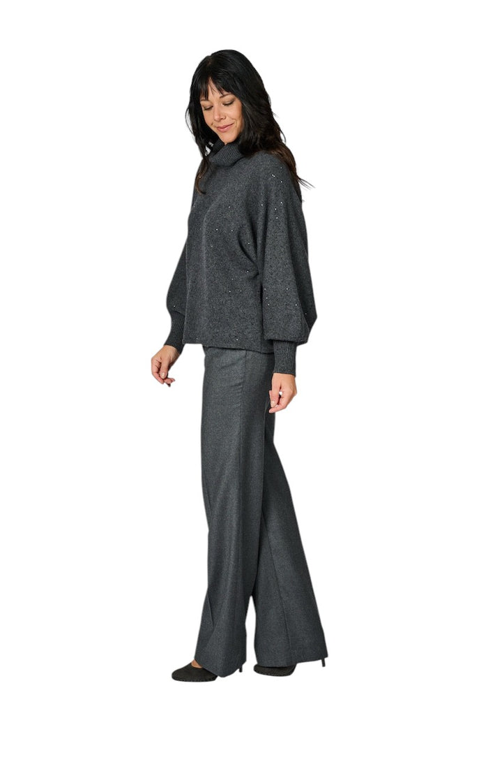 Panicale Cashmere pull trui dames anthraciet D370359CL 37D21 0970