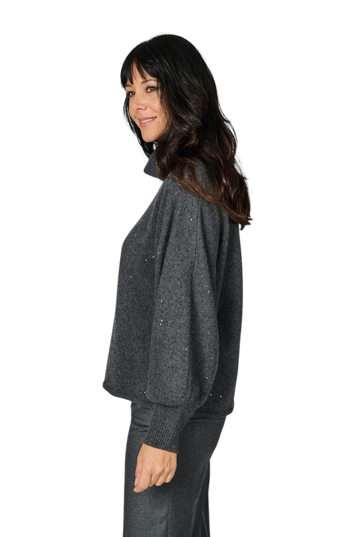 Panicale Cashmere pull trui dames anthraciet D370359CL 37D21 0970