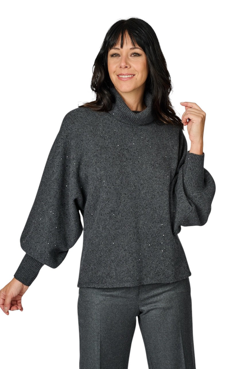 Panicale Cashmere pull trui dames anthraciet D370359CL 37D21 0970