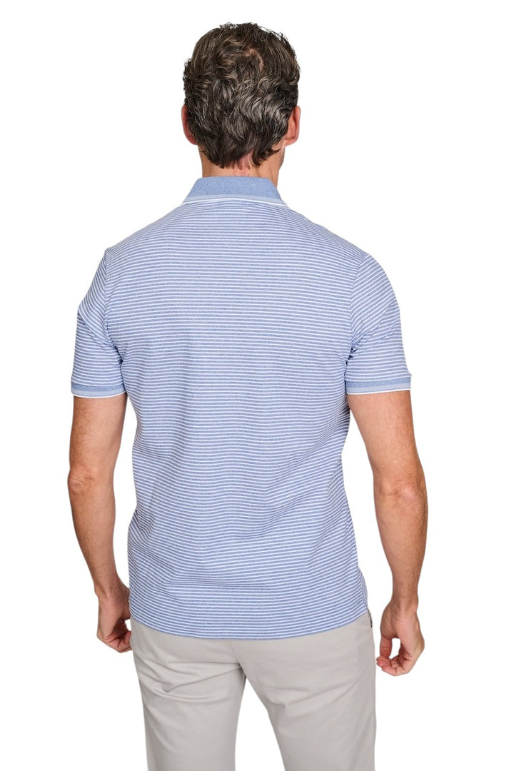 Paul & Shark polo shirt heren licht blauw 25411226 115
