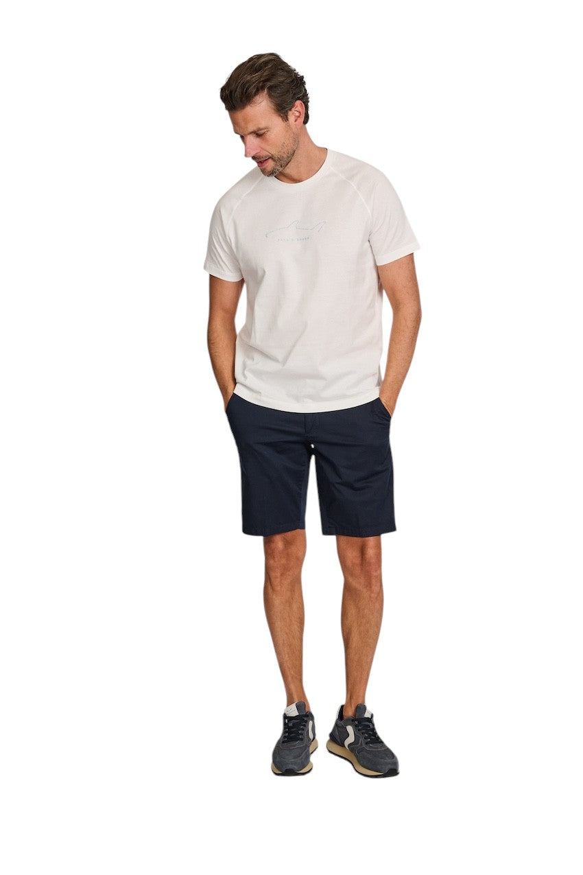 Paul & Shark t-shirt heren wit 26411033 108