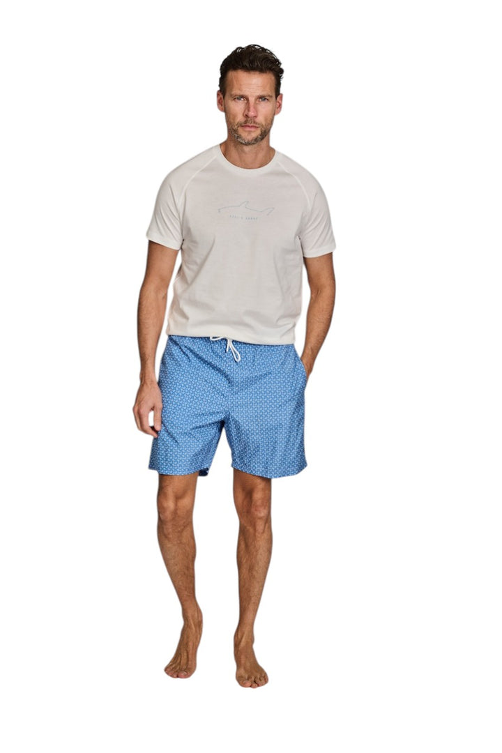 Camiseta Paul & Shark hombre blanca