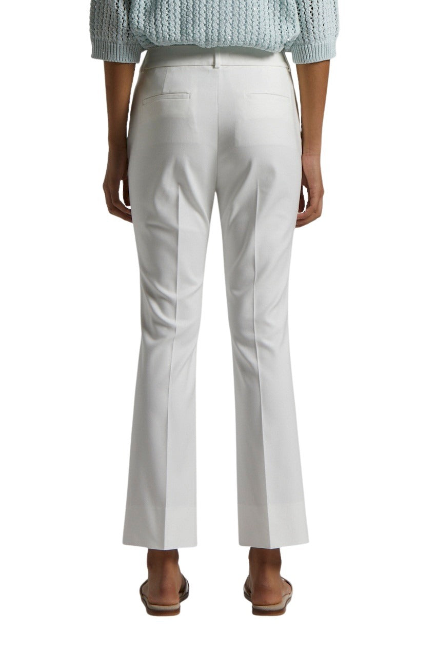 Peserico broek dames ecru P04735J0 01953 702
