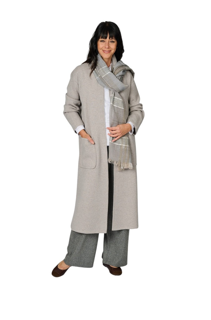 Peserico sjaal dames grijs S31522C0 CC654 971