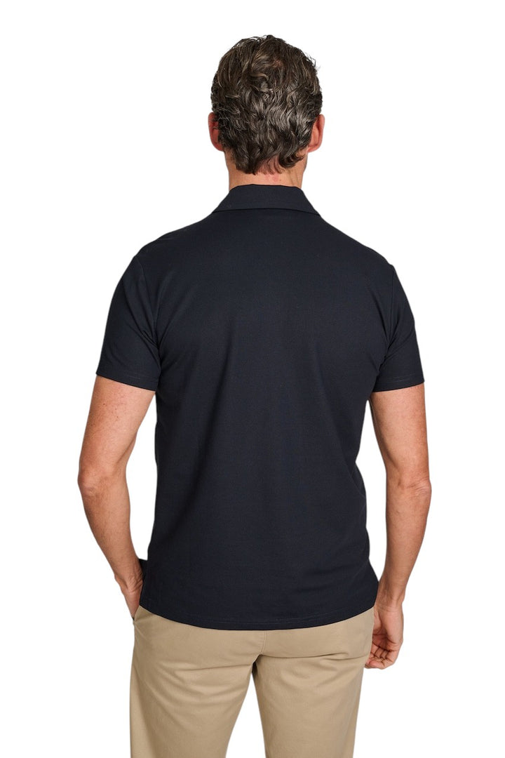 Peuterey polo shirt korte mouwen heren marine PEU5471 99012182 215