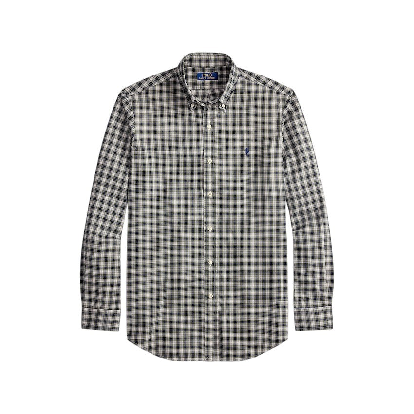 Polo Ralph Lauren Men hemd lange mouwen heren groen custom fit 710953644007