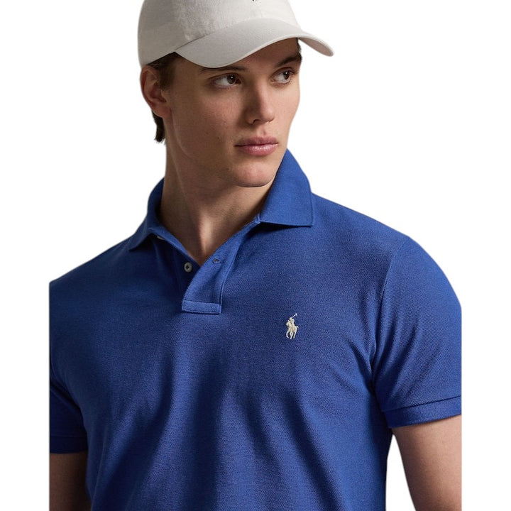 Polo Ralph Lauren Men polo shirt heren blauw Custom slim fit 710680784520
