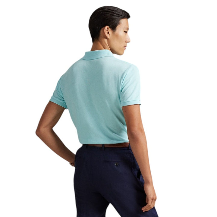 Polo Ralph Lauren Men polo shirt heren groen Custom slim fit 710680784511