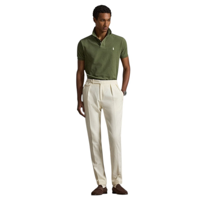 Polo Ralph Lauren Men polo shirt heren khaki Custom slim fit 710680784518