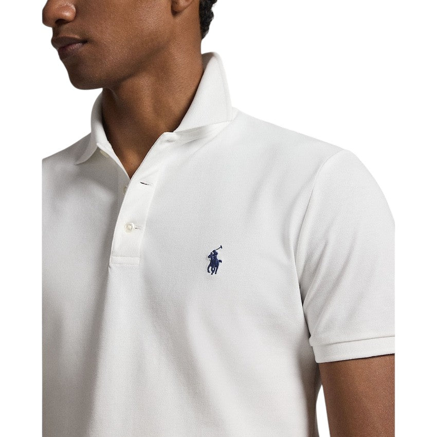 Polo Ralph Lauren Men polo shirt korte mouwen heren wit Custom slim fit