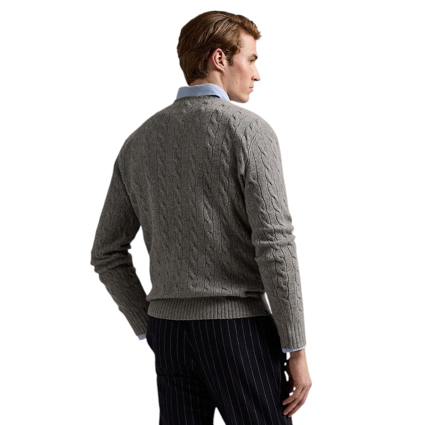 Polo Ralph Lauren Men pull trui ronde hals heren grijs 710876762012