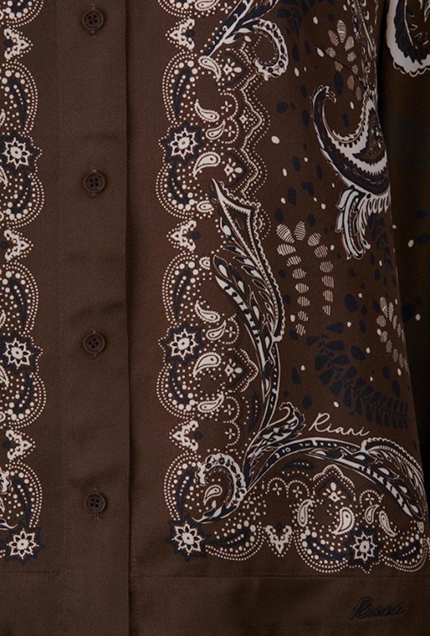 Riani blouse dames bruin 685920-4664 0662
