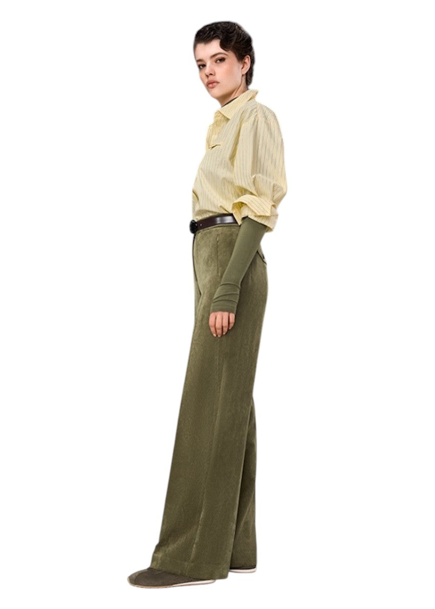 Riani broek dames olijf 683660-4648 533