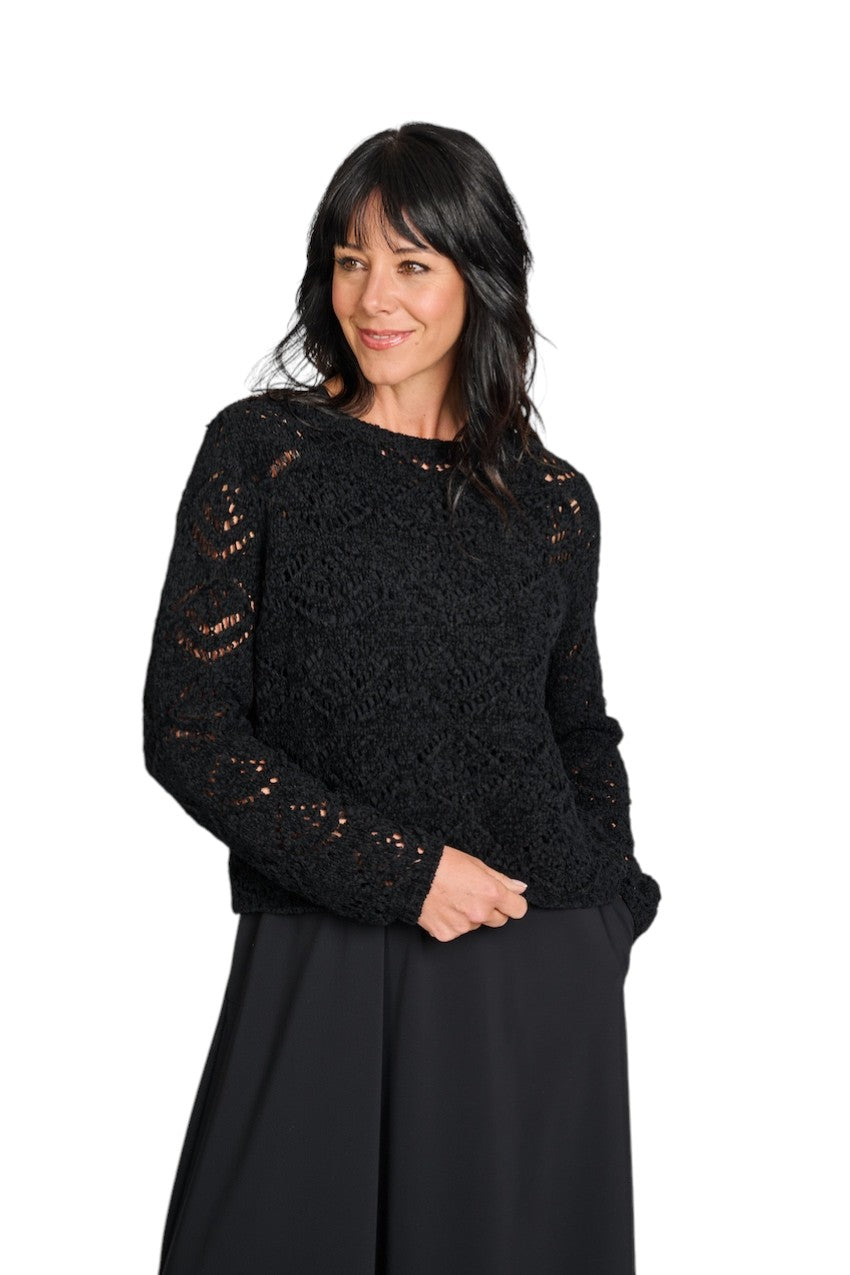 Riani pull trui dames zwart 647920-8392 999