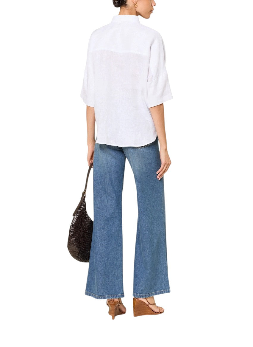 Robert Friedman blouse dames wit M780BIANCTC01